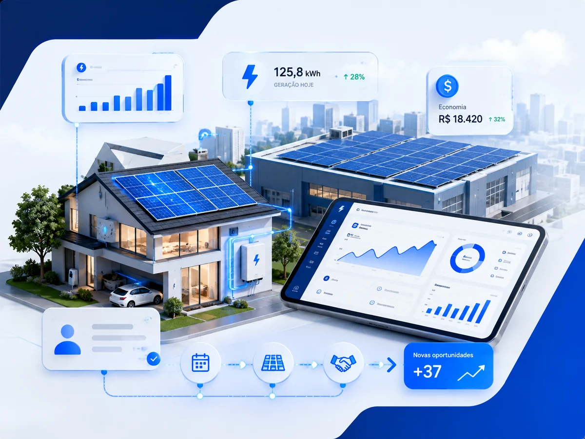 Empresas de energia solar — imagem do segmento