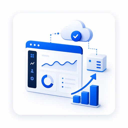 Tecnologia e SaaS — ilustração