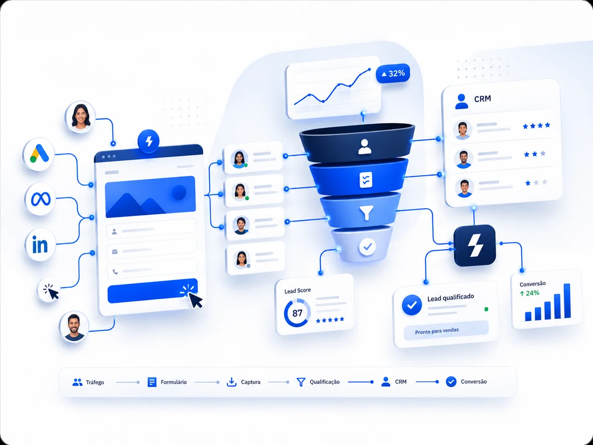 Geração de leads — imagem do serviço